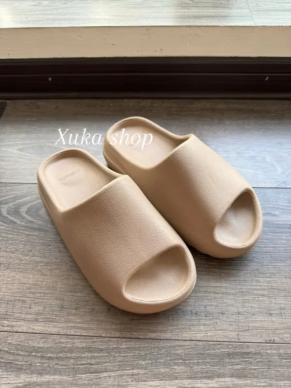 Dép bánh mì vân Nhám Nữ đế răng cưa cao 4 cm, chống trơn trượt DéP Slipper Quai Ngang 3