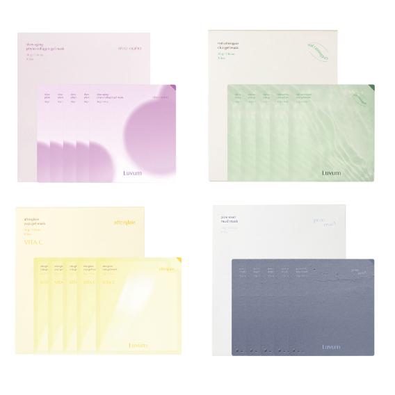 Mặt Nạ Thạch Dưỡng Da Luvum Gel Mask 33g (Hộp 5 miếng)