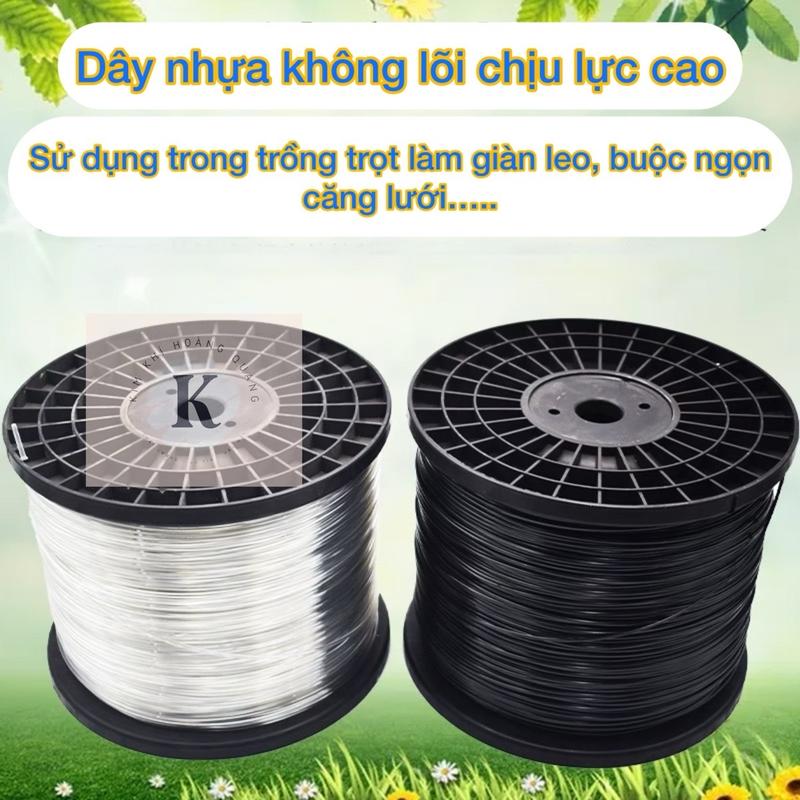 Dây nhựa pet chịu lực cao làm dàn leo nông nghiệp