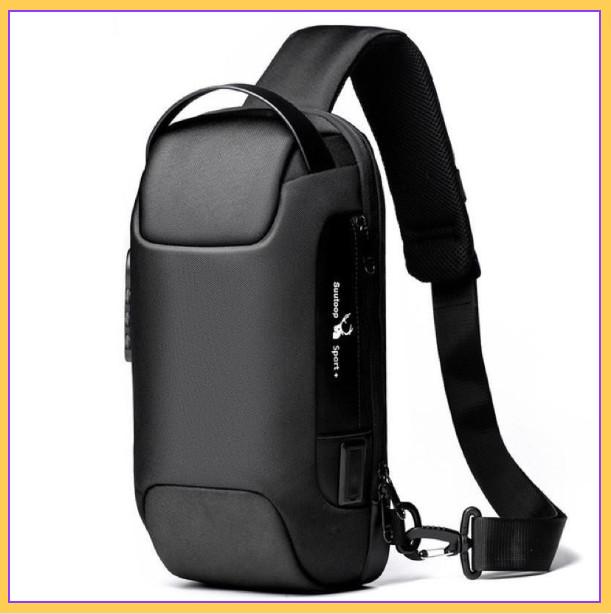 Túi đeo vai chéo vải oxford đa năng chống thấm nước chống trộm cho nam Bag Đeo Chéo