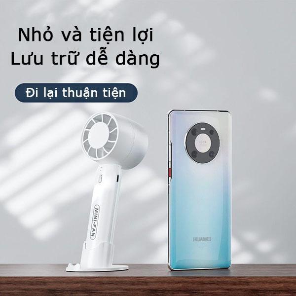 【miễn phí vận chuyển】Quạt sạc USB cầm tay tuabin quạt mini không cánh quạt học sinh di động 5