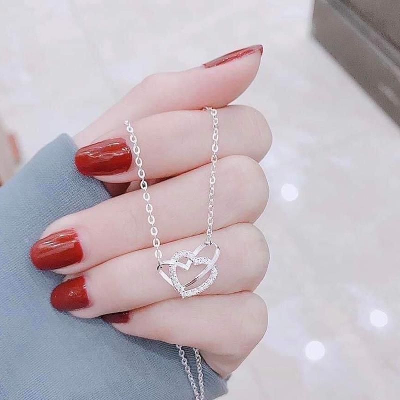  Dây chuyền bạc  nữ SK264 tim lồng bạc LOPA cá tính điệu đà Kỷ niệm xinh xắn  trang sức  phụ nữ  điểm nhấn,thu hút  thời trang  quà tặng  sinh nhật  bạn thân 