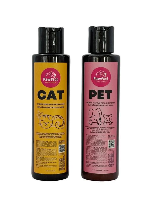 Sữa tắm nước hoa cao cấp Pawfect Care cho mèo - Mẫu Dùng Thử - Giảm mùi hôi hiệu quả 5