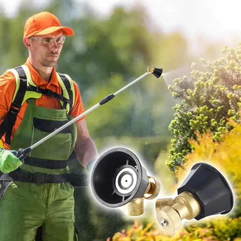 Vòi Phun Xoáy Khí Áp Suất Cao Cho Nông Nghiệp, Vòi Phun Đầu Ra Nước Có Thể Điều Chỉnh Cho Hoa, Cỏ, Làm Vườn 1