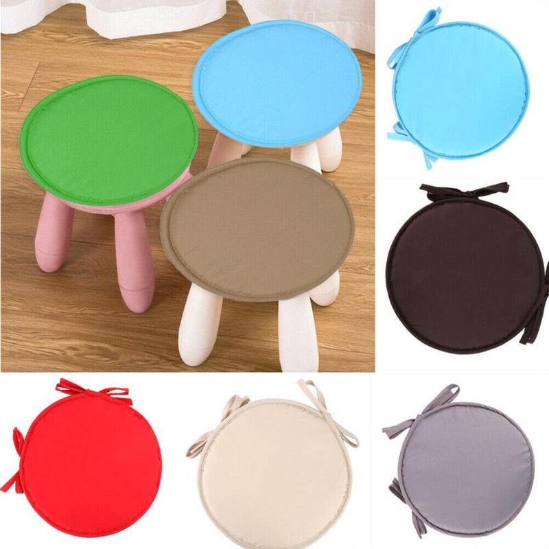 Chống trượt Thời trang Màu đồng nhất Đối với văn phòng nhà  sân vườn Có thể giặt được Trong nhà ngoài trời Đệm ghế Trang trí nội thất Đệm tròn Bọc ghế