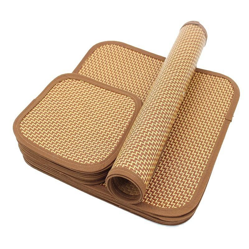 Pet Mat Summer Rattan Mat Doghouse Cathouse Square Dog Mattress Cat Bamboo Mat Pet Cool Mat 3