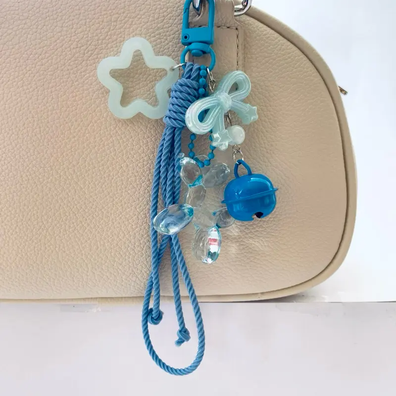 Gantungan Tas Tali Love Bunga Grosir/ Bag Charm Premium Grosir DEAR 7