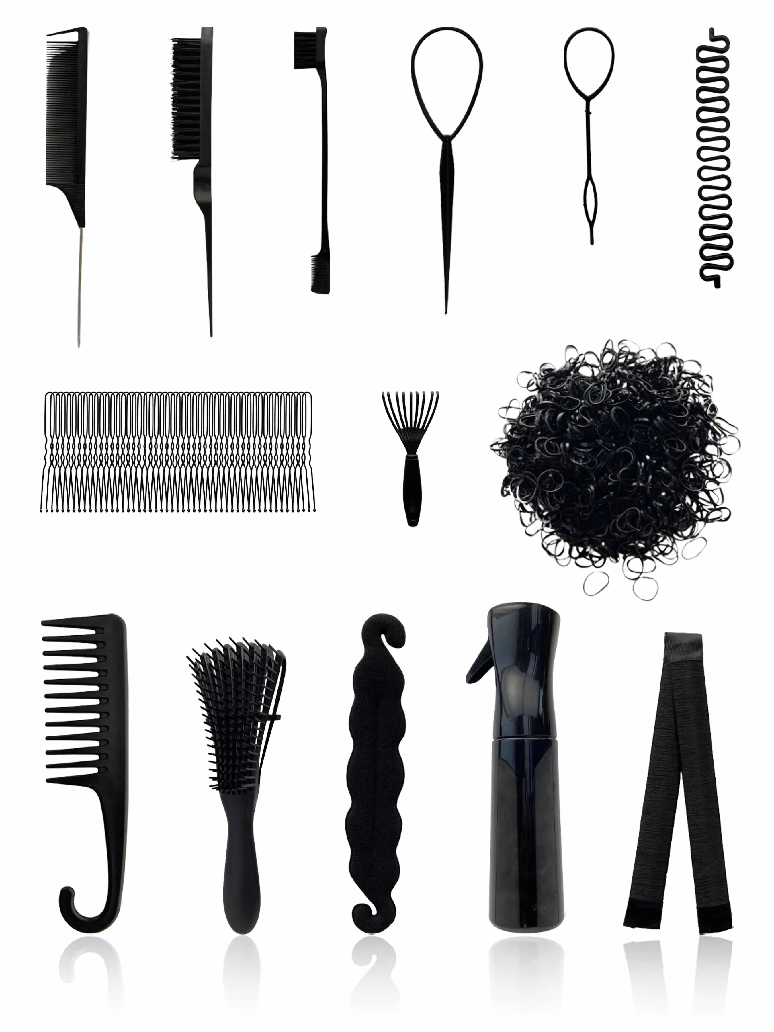 Hair Styling Tool Set, Hair Comb & Hair Styling Accessories, Professional Hair Styling Tool for Women & Girls, Hair Accessories Set