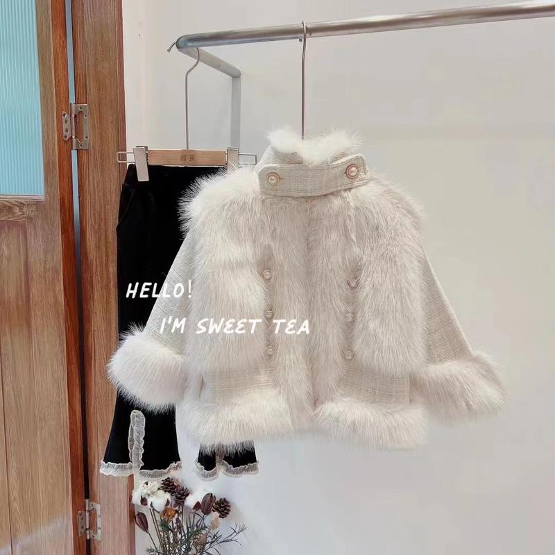  Áo dạ mix lông cao cấp 