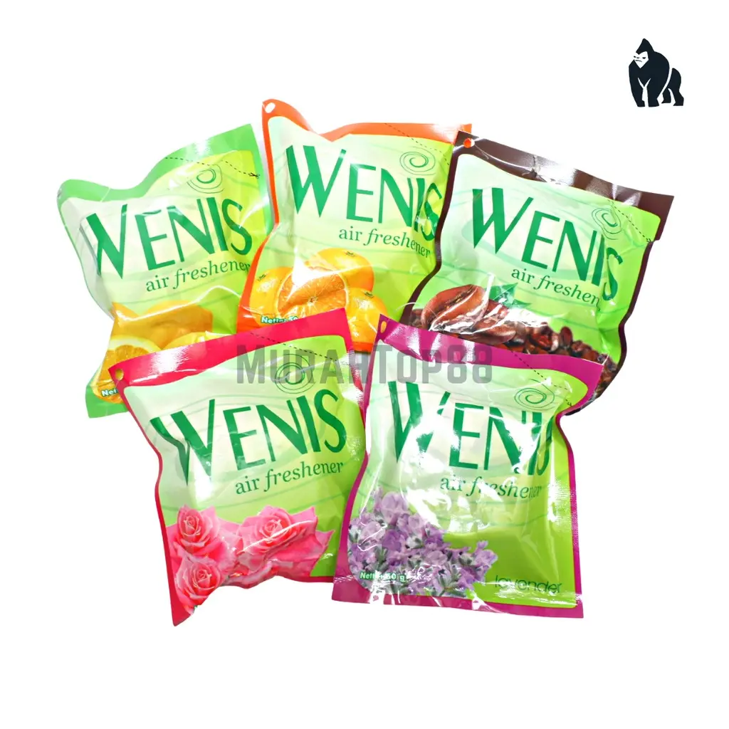 Wenis Pengharum Ruangan 50 gr / Pewangi Gantung Mobil Lemari Toilet AC / Air Freshner Murah
