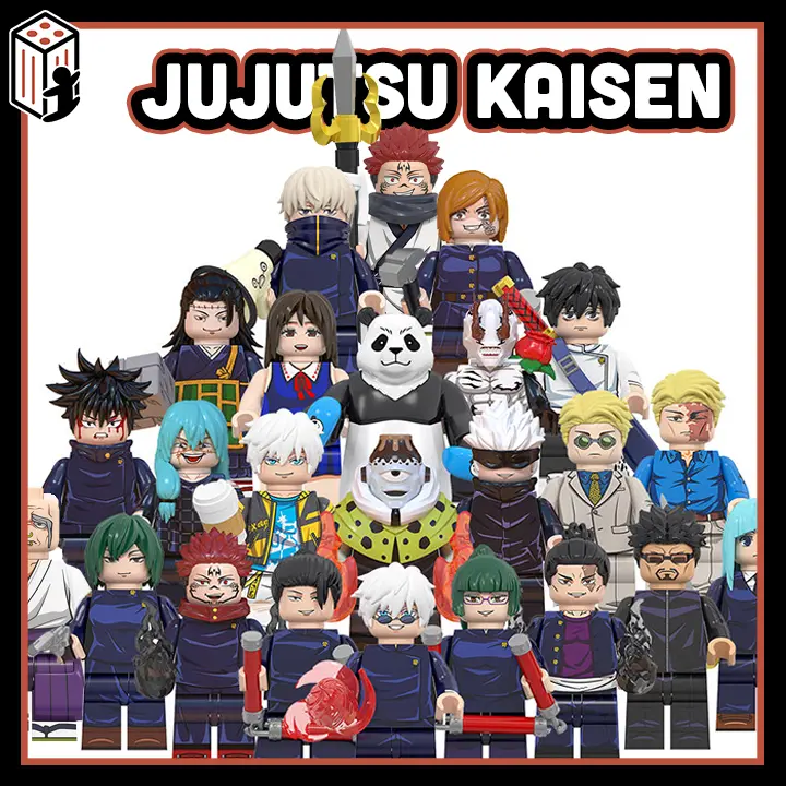 Đồ chơi Lắp Ráp Nhân Vật Jujutsu Kaisen Mô hình Nhân vật anime Chú Thuật Hồi Chiến WM6139