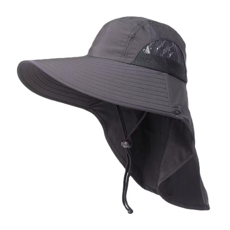 Mũ Câu Cá, Chống Tia UV, Mũ Che Nắng Ngoài Trời Mùa Hè, Unisex, Mũ Che Nắng Rộng Vành, Bảo Vệ Mặt Và Cổ mũ  camping 0