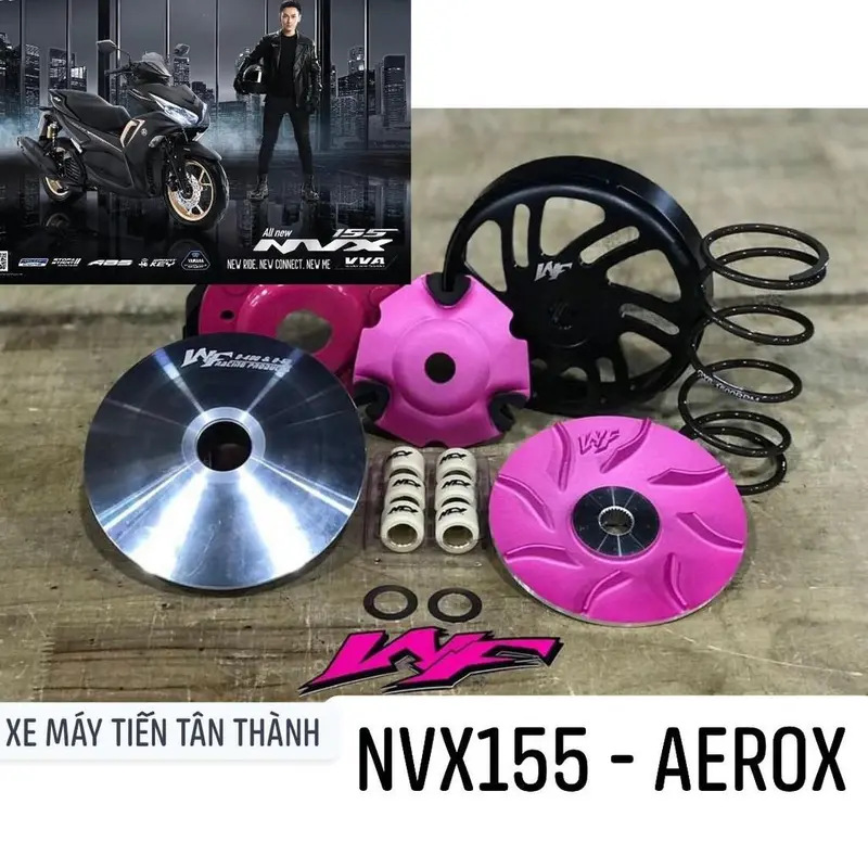 Combo nồi xe tay ga WF _ TRF RACHING V3 NVX155 / AEROX 1