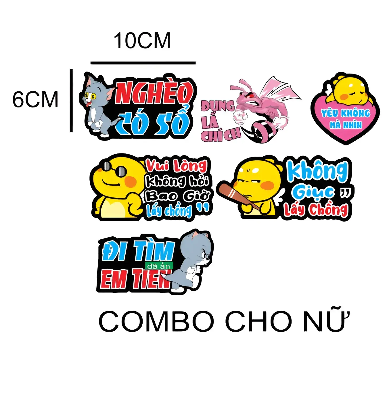 Decal sticker dán xe, dán vật dụng, Nhãn Dán, decal.
