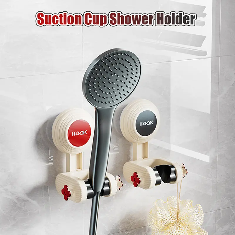 Giá Đỡ Đầu Vòi Hoa Sen, Cốc Hút, Giá Đỡ Có Thể Điều Chỉnh Giá Đỡ Vòi Hoa Sen, Treo Tường, Không Cần Khoan, Giá Chân Đế Hỗ Trợ Vòi Hoa Sen