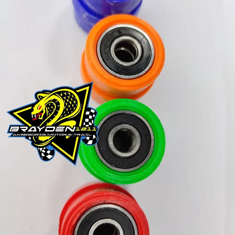 Roller Chain Tahanan Rantai Bearing Lahar KLX BF Dtracker 150 karet roll rantai klx 150 1