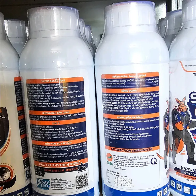 Phân Bón Sprayphos 620 chính hãng chai 1L - Giúp cây khỏe mạnh, tăng khả năng chống chịu 2