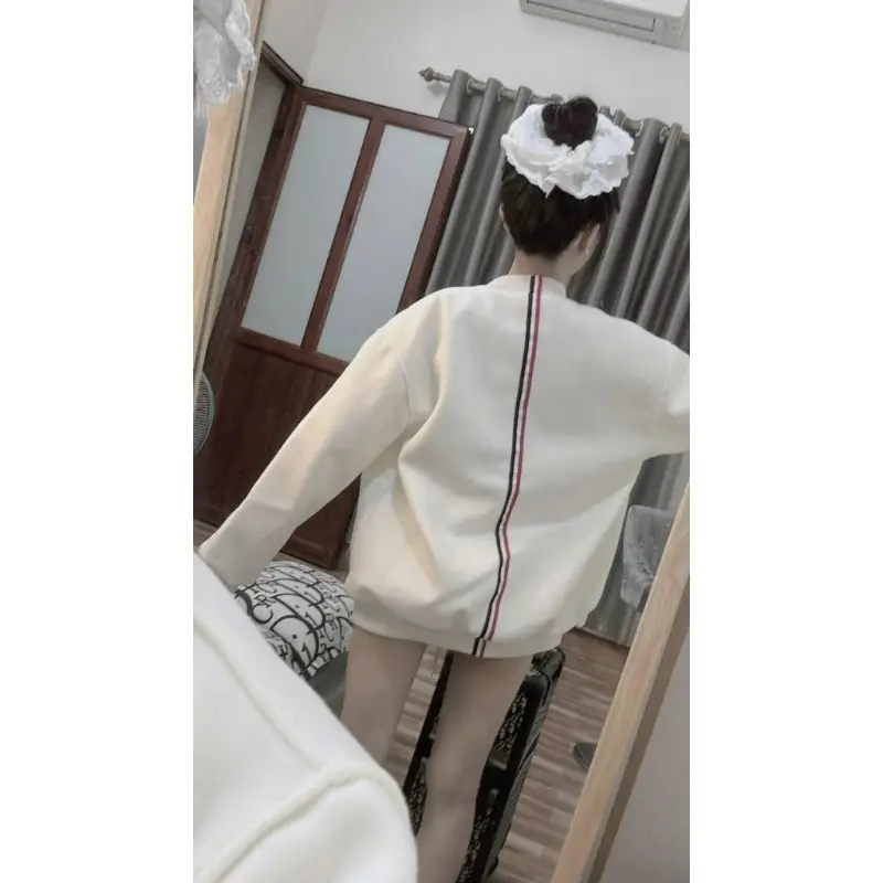 Áo Bomber Thome Dáng Croptop Áo Khoác Ngoài Cadigan Siêu Xinh, Áo Khoác Cadigan Thome Siêu Xinh Cực Hot Mẫu Mới 2025 6
