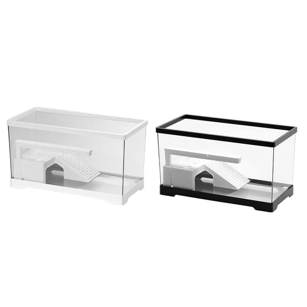 Turtle Tank Aquarium Bottom Drainage Terrapin Basking Platform Indoor Decor