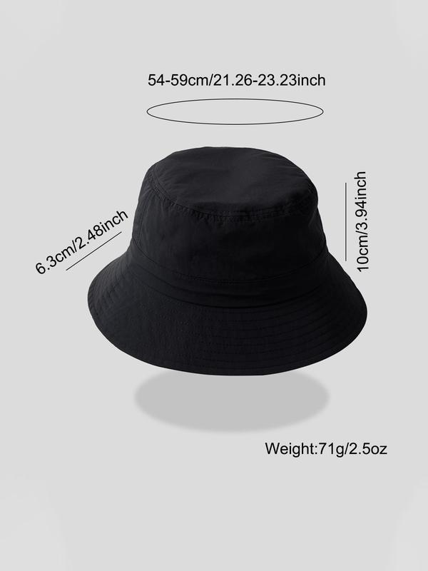 Unisex Solid Hat, Summer Casual Outdoor Sun Protection Cap for Men & Women, Fashion Accessories for Outdoor & Daily Wear, Suitable for All Seasons 3