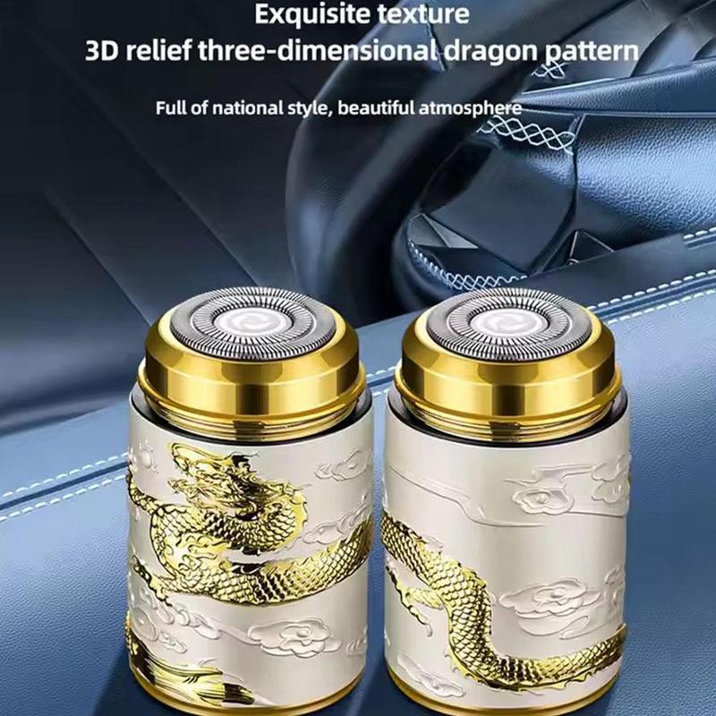 Product Introduction of Dragon Head Shaver For Men Mini Razor Portable Shaver USB Charging Dragon Pattern Car Razor Easy To Carry Durable 23
