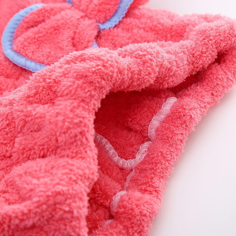 Bowknot Microfiber Shower Caps Lovely Absorbent Bathing Textile Bath Quickly Dry Hair Towel Bath Shower Hats 8
