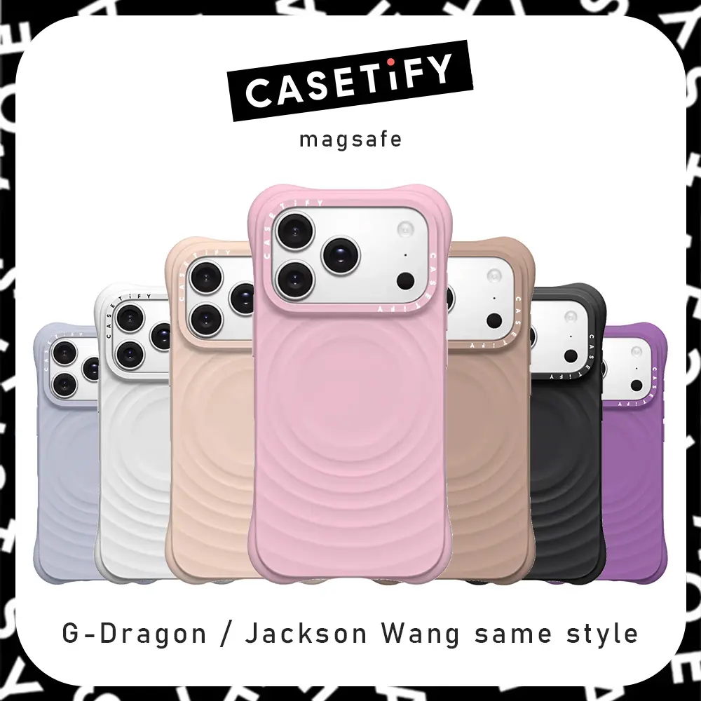 CASETiFY Ripple Case - White Magsafe for iPhone 17 Pro Max