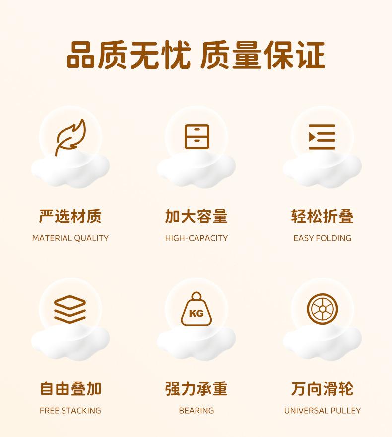 Product Introduction of New Installation-Free Baby Wardrobe Clothes for Babies Storage Children's Wardrobe Household Snack Storage Box Plastic Locker 1