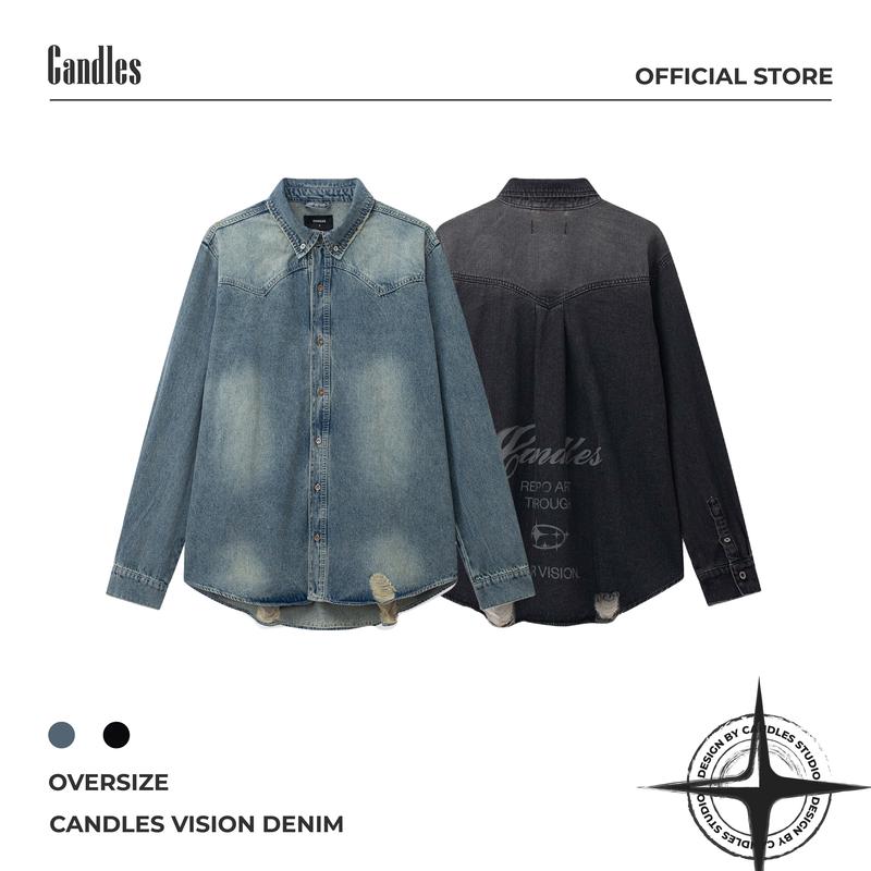 Áo khoác sơ mi Candles Vision Denim Shirt