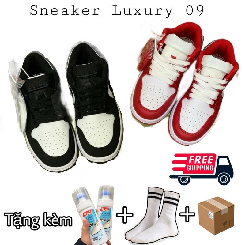 Sneaker Luxury 09, Giày Thể Thao Đinh Rồ Cao Cấp Nam Nữ Giá Rẻ. Freeship, Tặng Tất, Tặng Lọ Vệ Sinh, Hộp Bảo Vệ