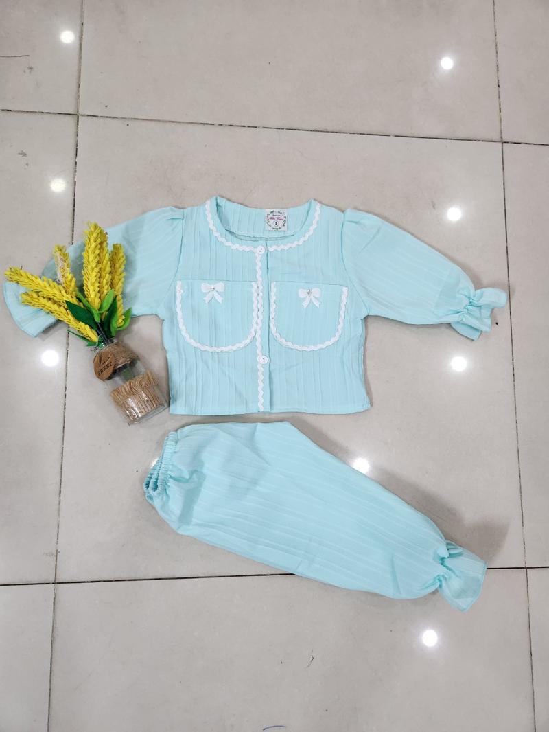 Product Introduction of [8-18kg] Set áo  tay dài vải xốp, quần dài siêu cute, thấm hút mồ hôi, thích hợp mặc đi học, đi chơi (TT048) 44