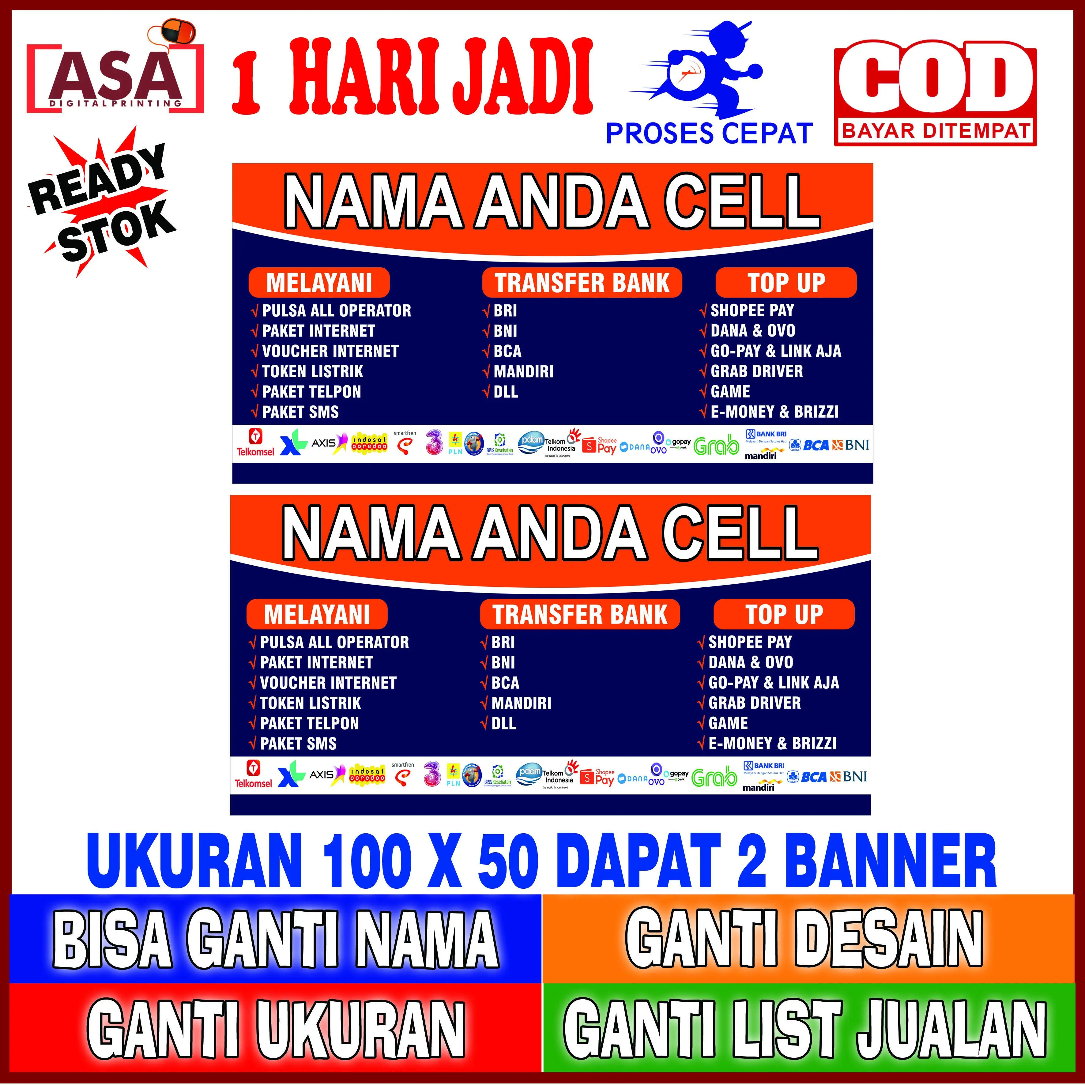 (TERMURAH) SPANDUK BANNER KONTER, TOP UP GAME, SPANDUK GAME, BANNER GAME, BANNER SERVICE HP, SPANDUK SERVICE HP, TERMURAH PAKET HEMAT, bisa ganti nama, tulisan dll...  Buruan keep :)