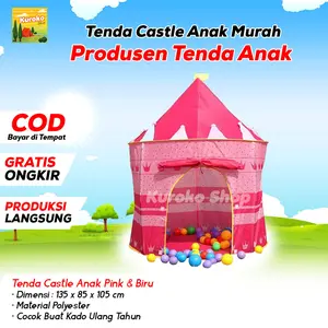Tenda Anak Tenda Mainan Model Castle Kids / Bermain Perkembangan Anak - Sakuro