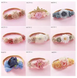 KARET ANAK BAYI LEMBUT / IKAT RAMBUT BAYI ANAK / BANDO ANAK