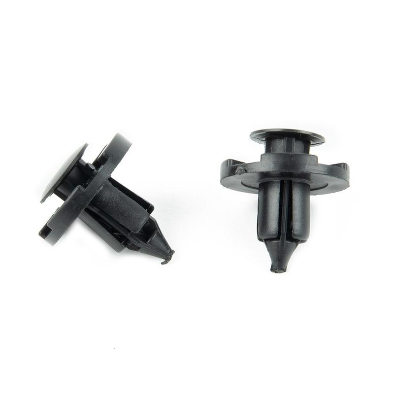 Pengikat Rivet Plastik, 20pcs, Skru untuk Bumper Fender Kereta, Klip untuk Rivet, Auto, 8mm Lubang, Klip Pin Tekan Plastik, Aksesori Kereta, Serasi dengan Nissan 5