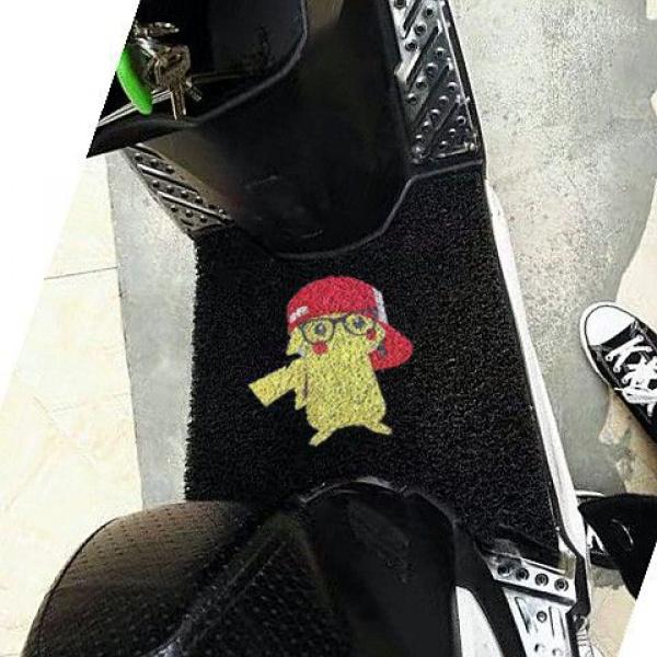 Product Introduction of Shipping Fast Ghost Fire 3 Generation Pedal Motorcycle Pedals IRX Floor Mat Step Pad Waterproof Thickened Foot Mat Accessories Electric Car Step Pad 2