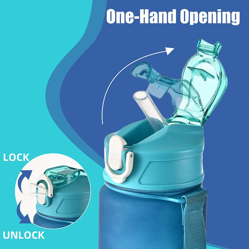 Product Introduction of Bình Nước Thể Thao, Dung Tích Lớn 800ml / 28oz, Chống Rò Rỉ, Cốc Nhựa Đầy Màu Sắc, Thích Hợp Để Uống Nước, Lý Tưởng Cho Du Lịch Ngoài Trời, Cầm Tay, Thích Hợp Cho Phòng Tập Gym Thể Dục Và Thể Dục, Bình 30