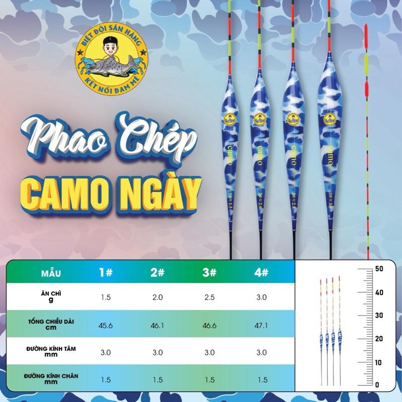 Phao Câu Ngày CAMO Tăm Múi Khế - Chuyên Câu Cá Chép Siêu Nhạy