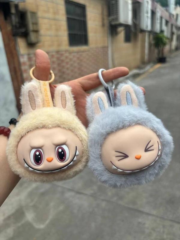 Labubu móc khóa Gấu Bông Cao Su -  Đồ Chơi Dễ Thương,  Quà Tặng Tuyệt Vời | popmart Xu Hướng Tại Việt móc khoá Đồ treo ba lô 9