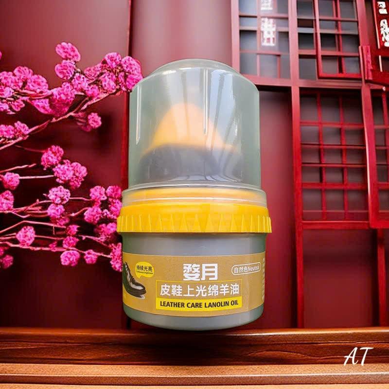 Xi Đánh Giày Sửa Chữa Các Vết Bong Tróc- Xi Kem Dưỡng Làm Bóng Đồ Da Tặng Kèm Mút