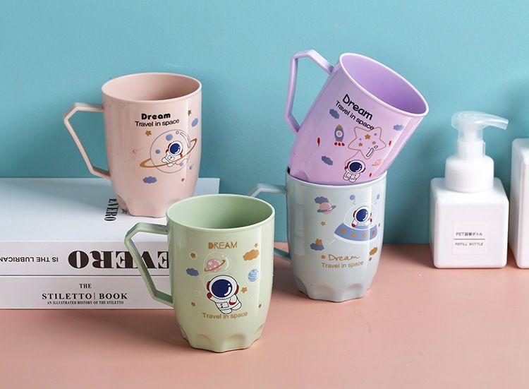 Product Introduction of Gargle Cup Household Toothbrush Cup Plastic Minimalist Children's Male and Female Couples Family Set Tooth Mug Tooth Mug Washing Cup 4