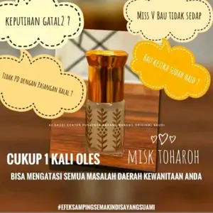 isi 2 pcs misktharoh ori 3ml free pouch