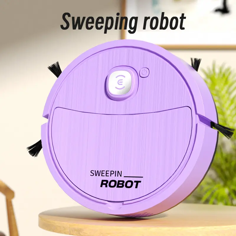 Robot Penyapu Pintar, Ketibaan Baru, Pengecasan USB, Pembersih Vakum Rumah Malas, Mesin Penyapu dan Mengemop, Idea Hadiah