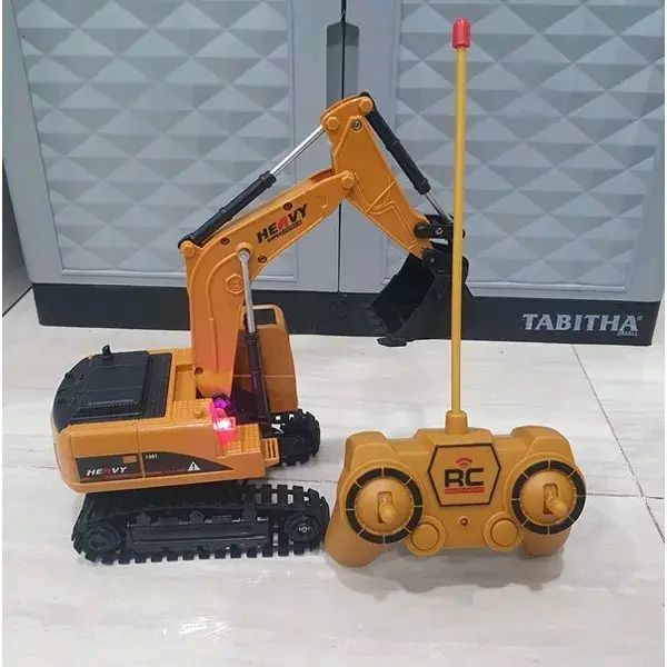 Mainan Rc truck Beko excavator Remote Anak Baterai Bergerak 1