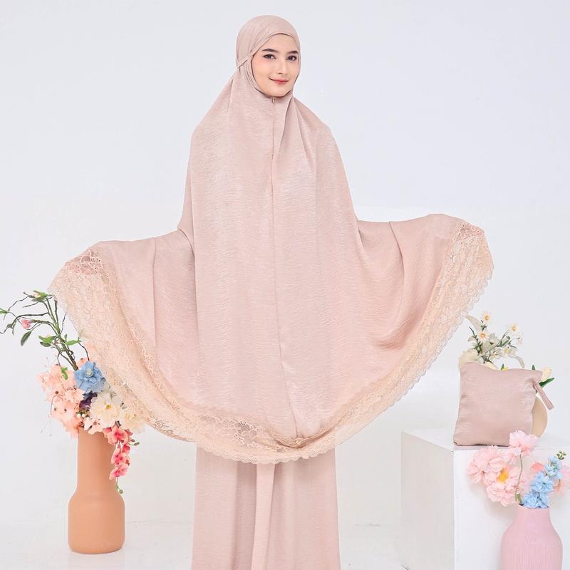 Mukena Dewasa Santorini Renda Besar By Fahijablove 7
