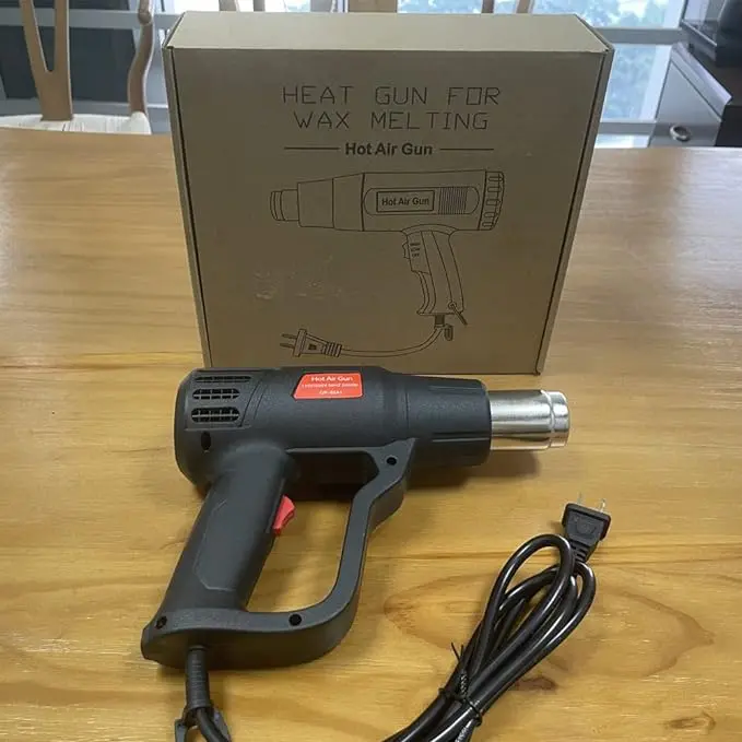 Máy thổi nhiệt, má khò giỏ quà tết, dán decal ô tô 1