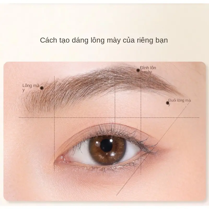 Bút Chì Kẻ Lông Mày Không Thấm Nước, Dành Cho Phụ Nữ, Lâu Trôi, Không Tẩy Màu, Nguồn Gốc Tự Nhiên, Bút Chì Mài Lông Mày Hoang Dã, Có Thể Dao 4