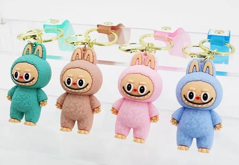 Product Introduction of Cute Labubu Doll Backpack Keychain Stuednt Bag Pendant Gift 21