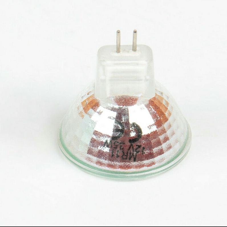 Product Introduction of 10Pcs Halogen bulb MR11 12V/220V 50W 35W 20W LAMP CUP Warm White 2700K 18