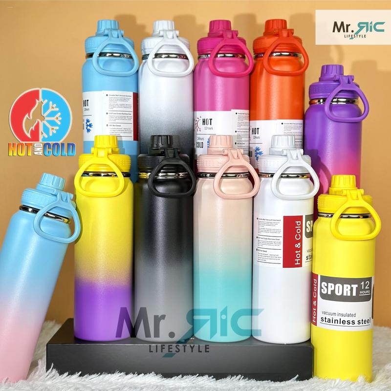 Mr Ric 800ml 1200ml Wide Mouth Insulated Vacuum Flask Stainless ...